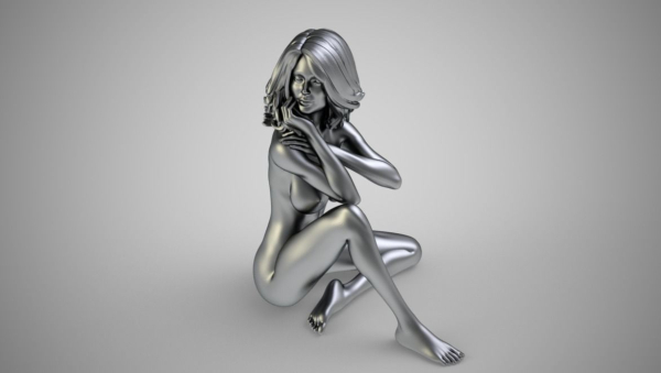 Beautiful Lady Sitting