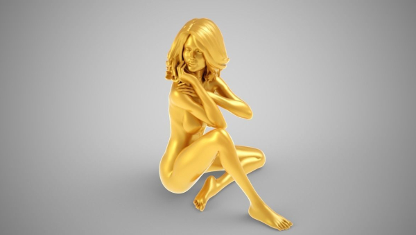 Beautiful Lady Sitting