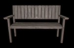 Bench trees low poly 6 texture options and high poly