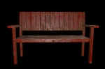 Bench trees low poly 6 texture options and high poly