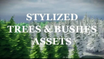 BEST STYLIZED Tree and Bush Assets Game Ready