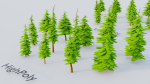 BEST STYLIZED Tree and Bush Assets Game Ready