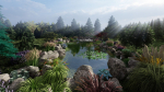 Biopond Landscape Scene