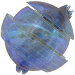 Blubberfish glass ball