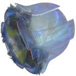Blubberfish glass ball