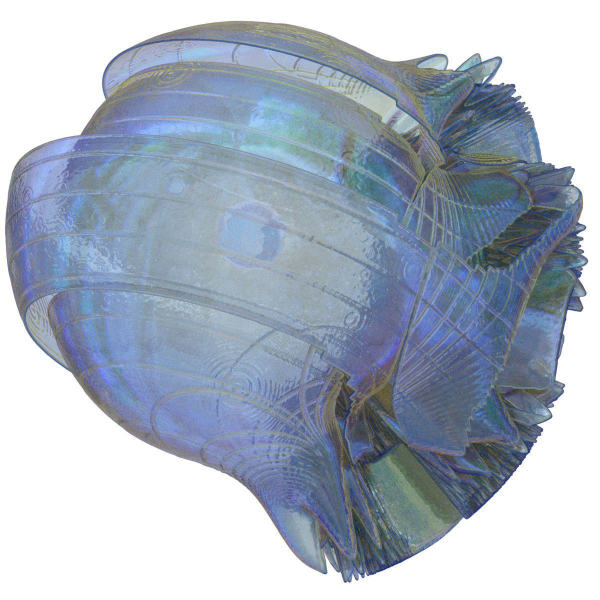 Blubberfish glass ball