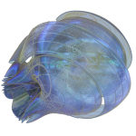 Blubberfish glass ball