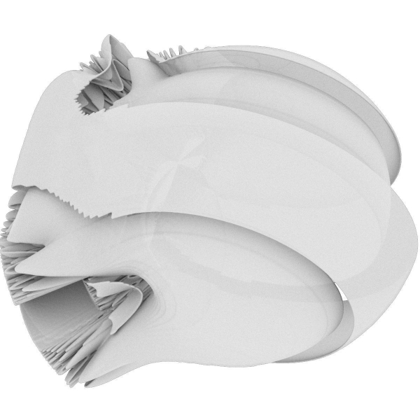 Blubberfish glass ball