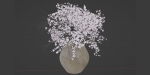 Bouquet in vase vol 149-Blender
