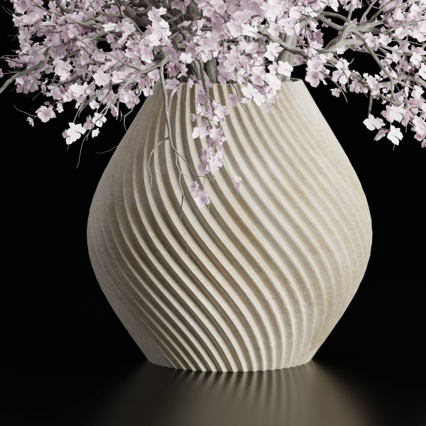 Bouquet in vase vol 149-Blender