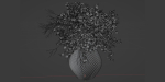 Bouquet in vase vol 149-Blender