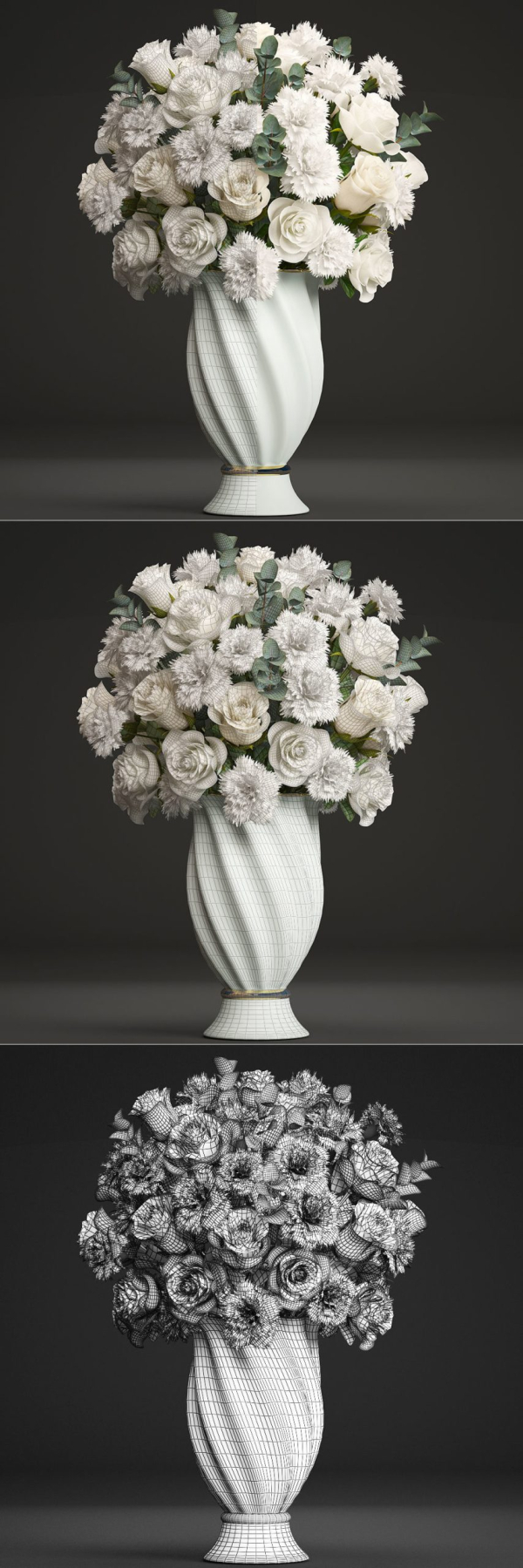 Bouquet of white flowers