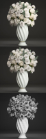 Bouquet of white flowers