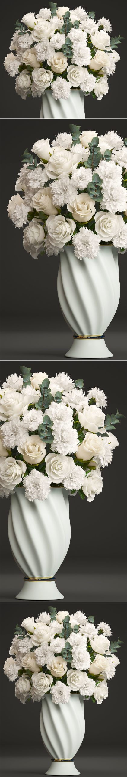 Bouquet of white flowers