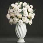 Bouquet of white flowers