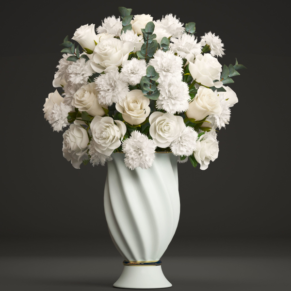 Bouquet of white flowers