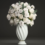 Bouquet of white flowers