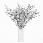 Branches in a vase 008