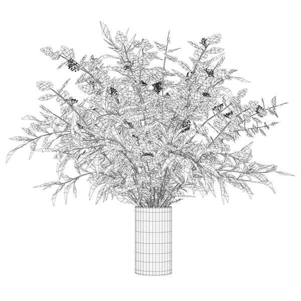 Branches in a vase 010