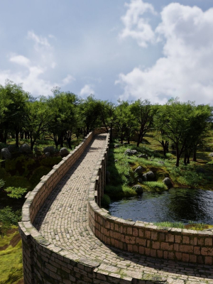 bridge-scene-3d-model-obj-fbx-blend-dae