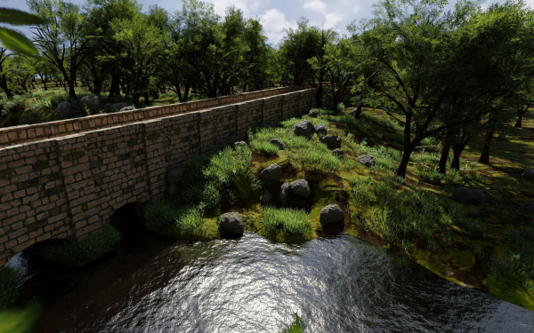 Bridge Scene
