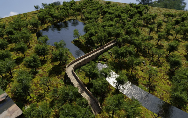 Bridge Scene