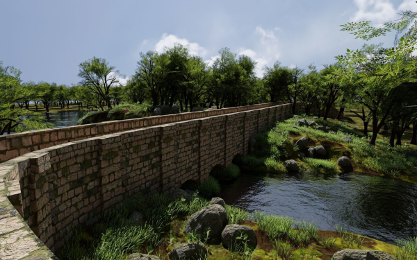 Bridge Scene
