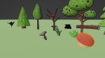 Bundle of LOW POLY PLANT models