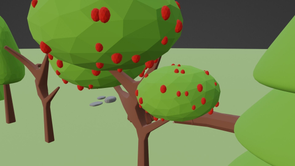 Bundle of LOW POLY PLANT models