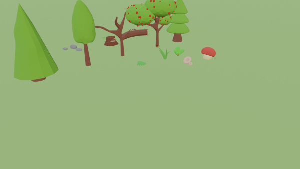 Bundle of LOW POLY PLANT models