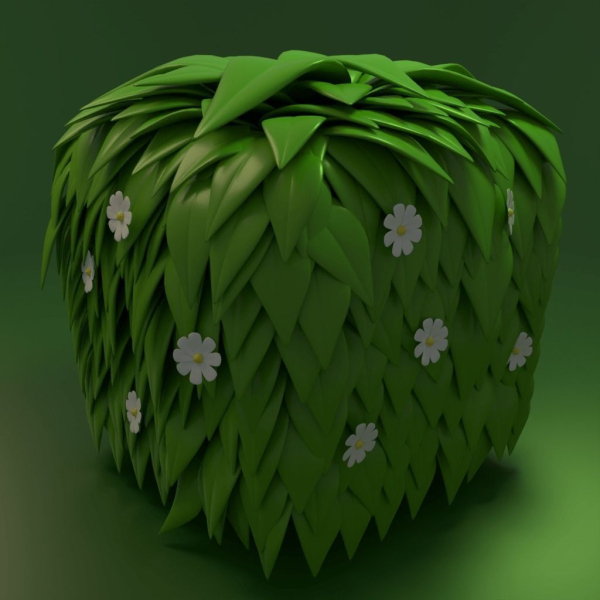 Bush 3D Model