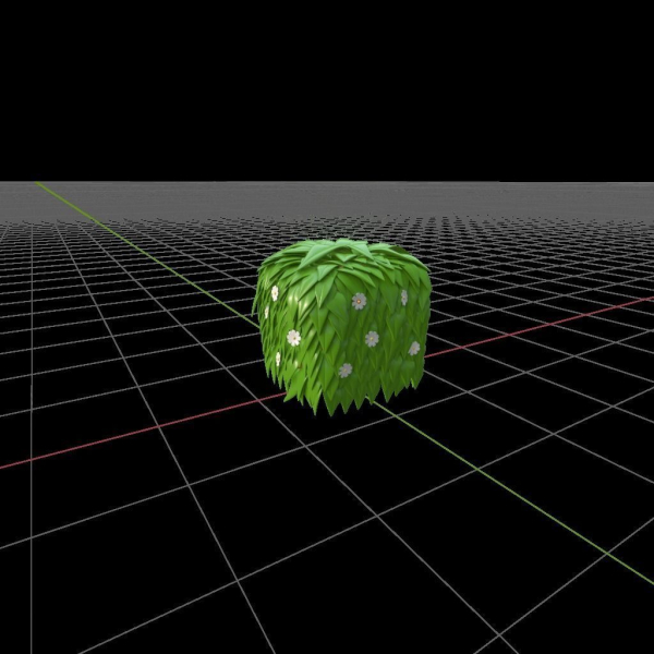 Bush 3D Model