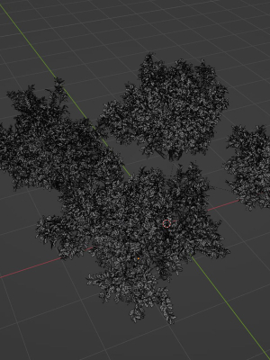 bushes-4-collection-vol-110-blender-3d-model-9090f50573