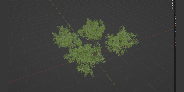 bushes 4 collection vol 110-Blender