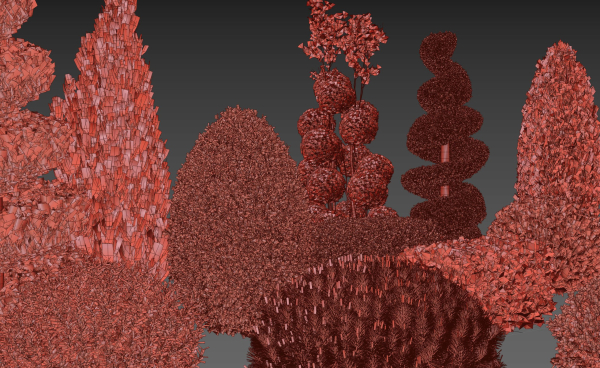 Bushes and Hedges Collection