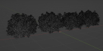 Bushes collection vol 191-Blender