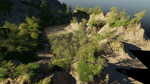 Cabin River Scene