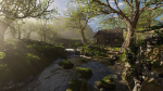 Cabin River Scene