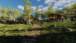 Cabins Scene