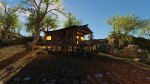 Cabins Scene