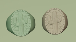 Cactus Signet Ring