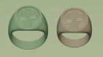 Cactus Signet Ring