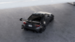 Car Lighting Scene 3D Blender File Textured FBX File