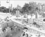 Cartoon City Street Scene V2