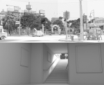Cartoon City Street Scene V2