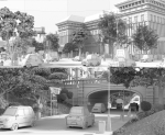 Cartoon City Street Scene V2
