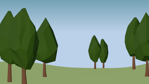 Cartoon Classic Trees 2