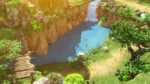 Cartoon Cliff Scene
