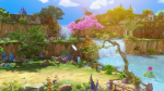 Cartoon Cliff Scene