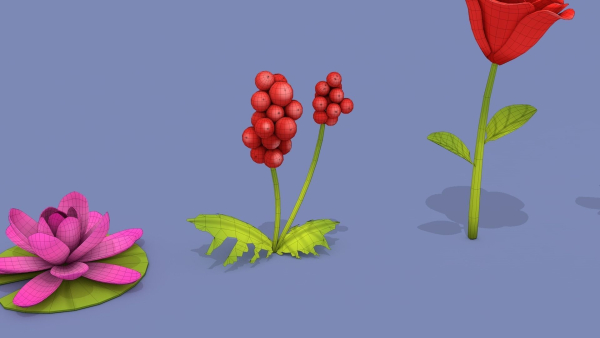 Cartoon Flowers